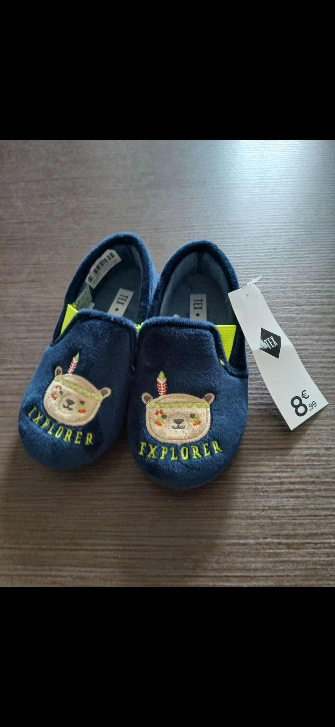 Chaussons garçon tex 27